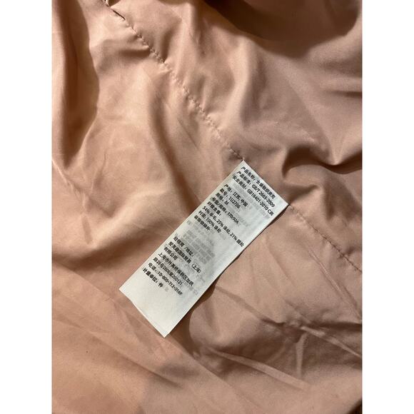 Abercrombie & Fitch A&F Pink Wool Coat Oversized Womens Size Medium - Picture 8 of 9